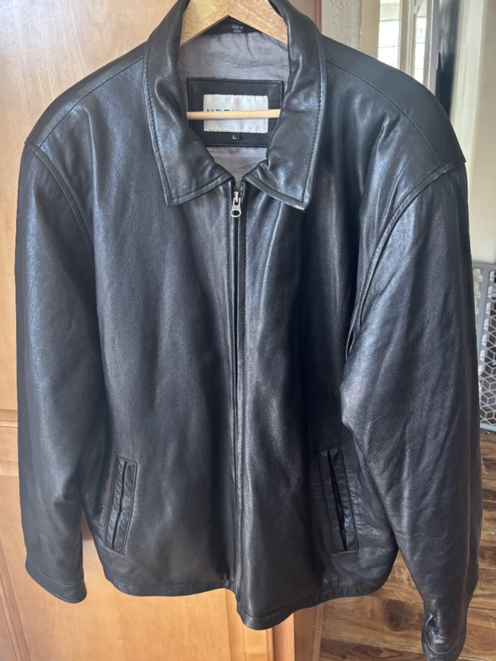 GORGEOUS Italian Leather Jacket Unisex, Methode Brand